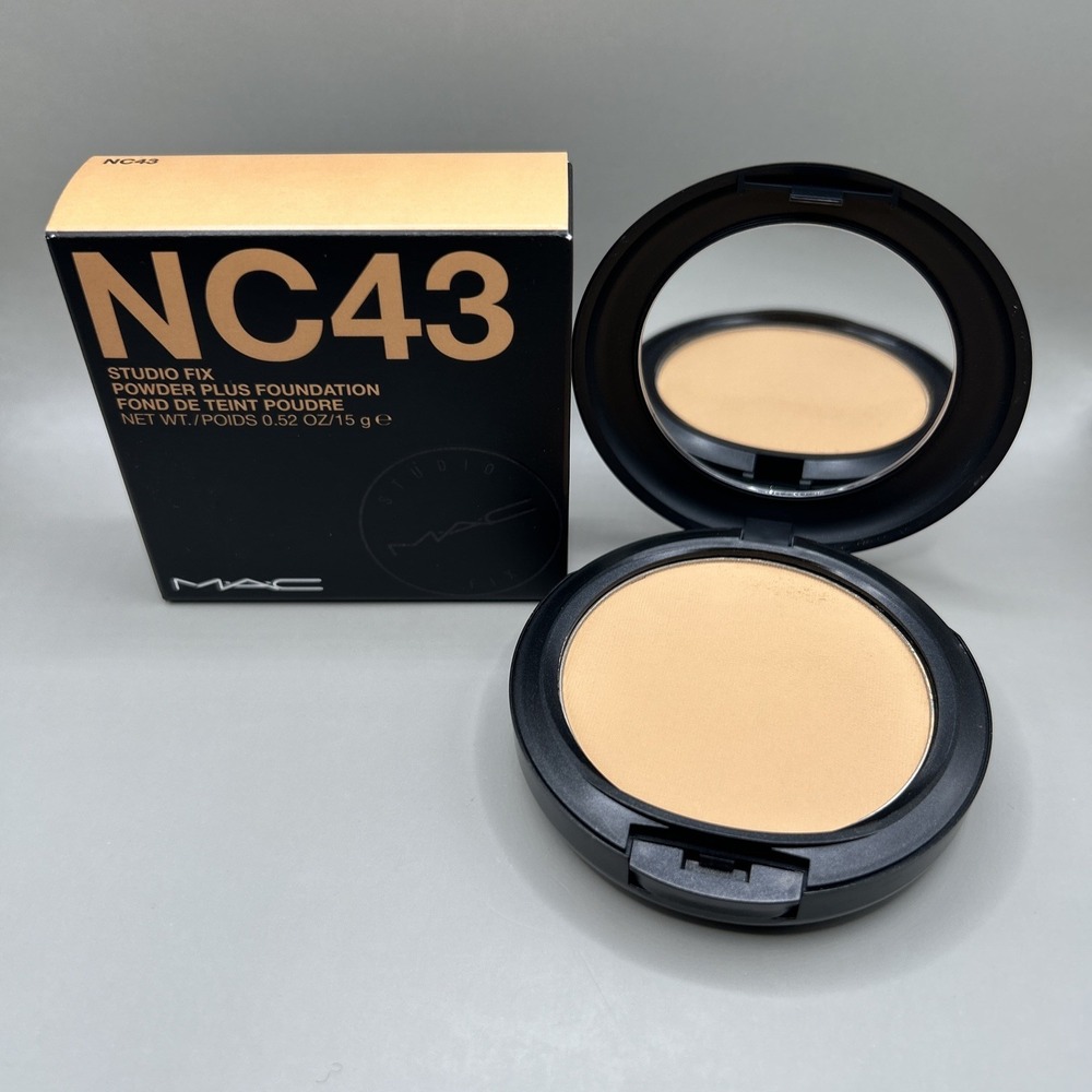 Mac Studio Fix Powder Plus Foundation NC43 NEW 0.52oz/15g